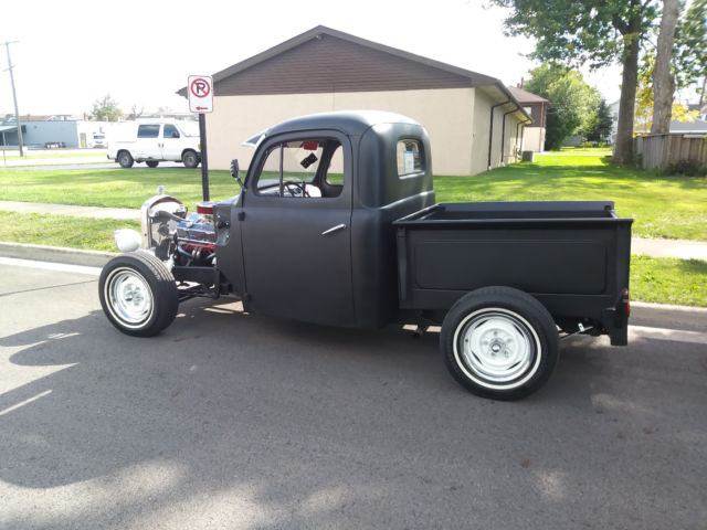 1950 Black Ford F-100 pickup