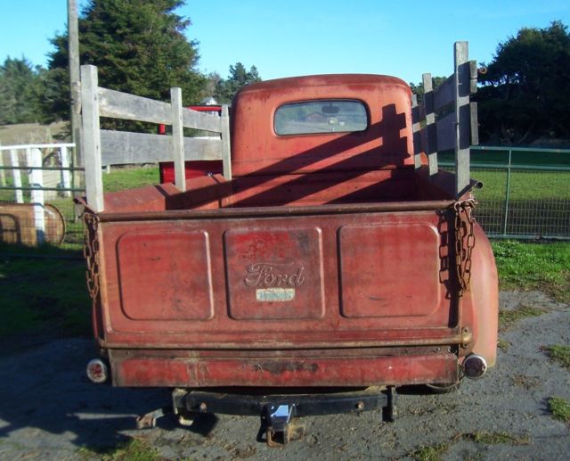 1950 Red Ford Other Pickups Pickup