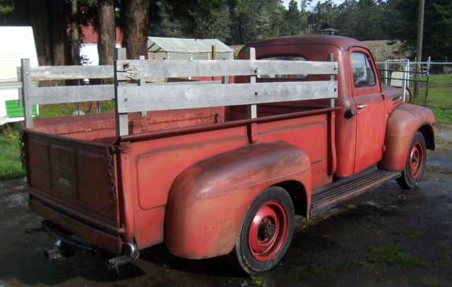 1950 Red Ford Other Pickups Pickup