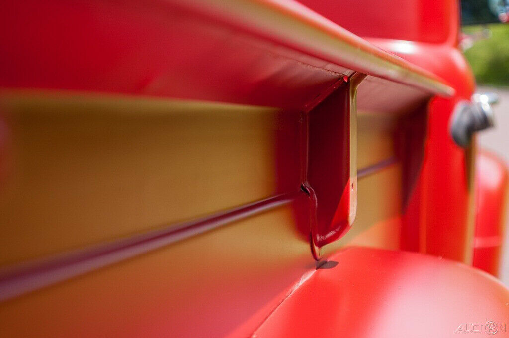 1950 Burgundy Ford F3 Pickup Truck