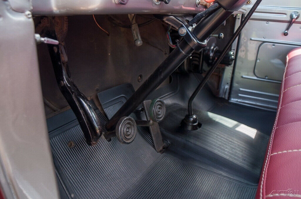 1950 Burgundy Ford F3 Pickup Truck