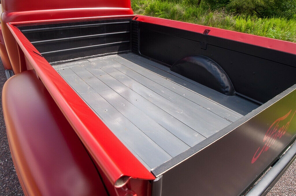 1950 Burgundy Ford F3 Pickup Truck