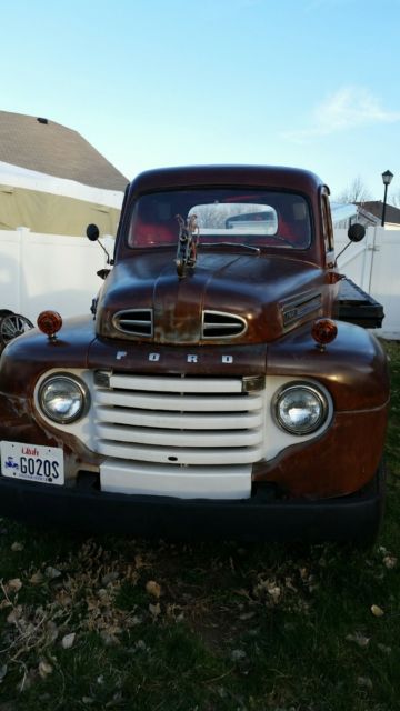 1950 Brown Ford Other Pickups Cab & Chassis