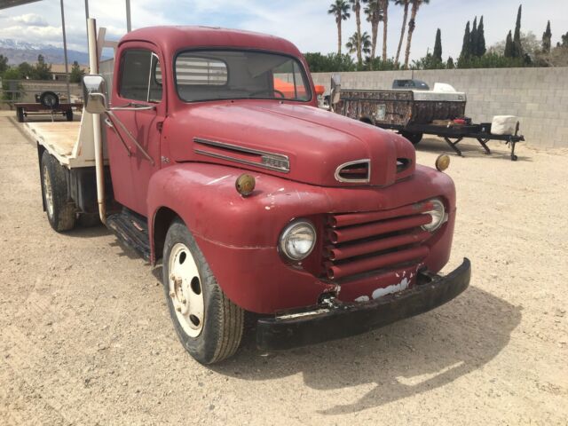1950 Red Ford Other Pickups