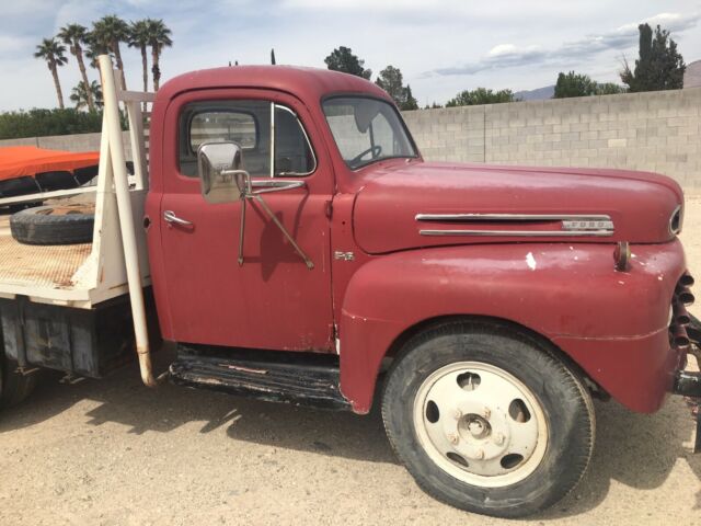 1950 Red Ford Other Pickups