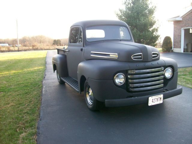 1950 Black Ford Other Pickups Standard Cab Pickup