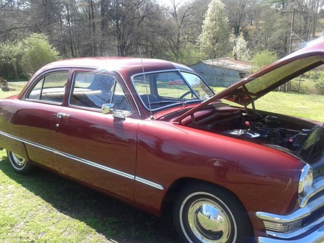 1950 Burgundy Ford Other 2-DOOR sedan