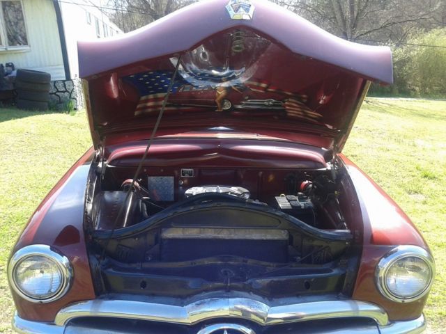 1950 Burgundy Ford Other 2-DOOR sedan