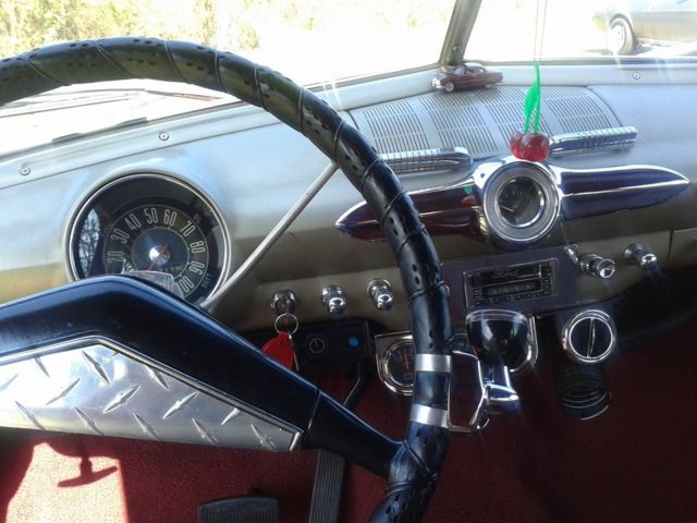 1950 Burgundy Ford Other 2-DOOR sedan