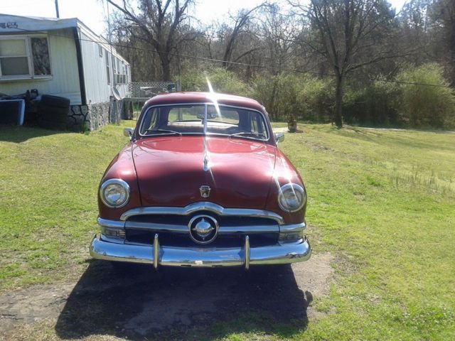 1950 Burgundy Ford Other 2-DOOR sedan