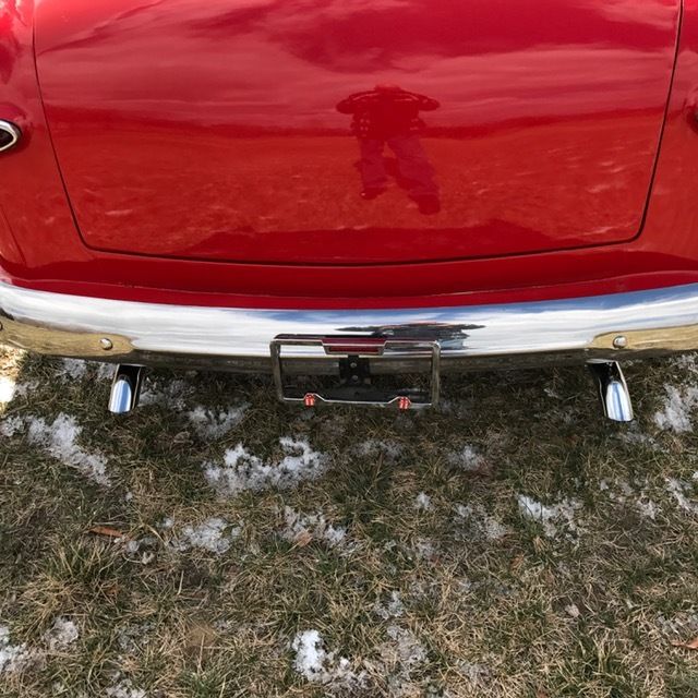 1950 Red Ford Other Coupe