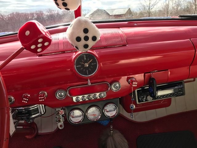 1950 Red Ford Other Coupe