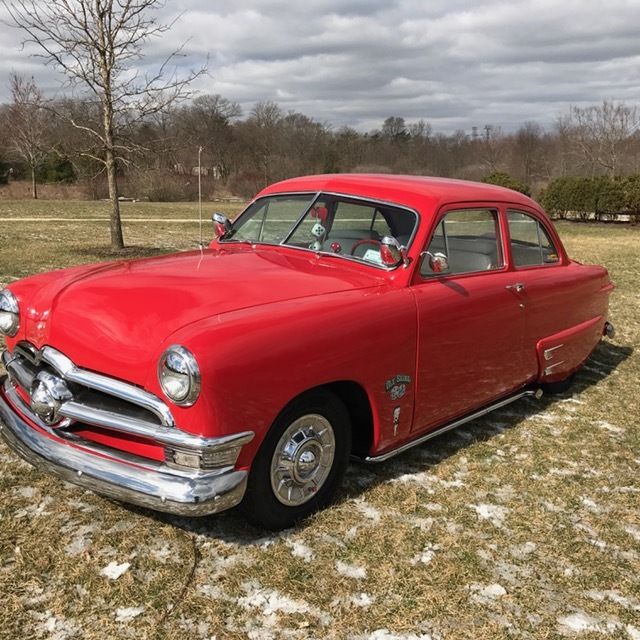 1950 Red Ford Other Coupe