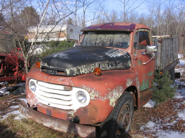 1950 red & black Ford Other Pickups