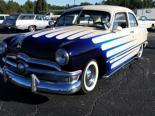 1950 Blue Ford Model A --