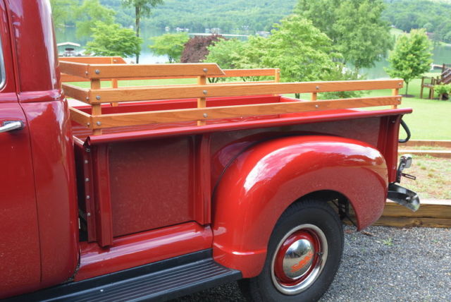 1951 Red GMC 1/2 Ton Pickup --