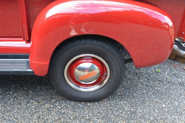 1951 Red GMC 1/2 Ton Pickup --