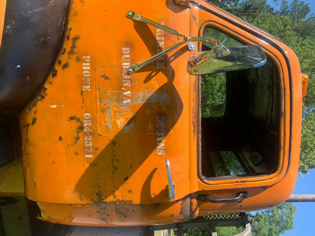 1950 Orange GMC Truck Cab & Chassis
