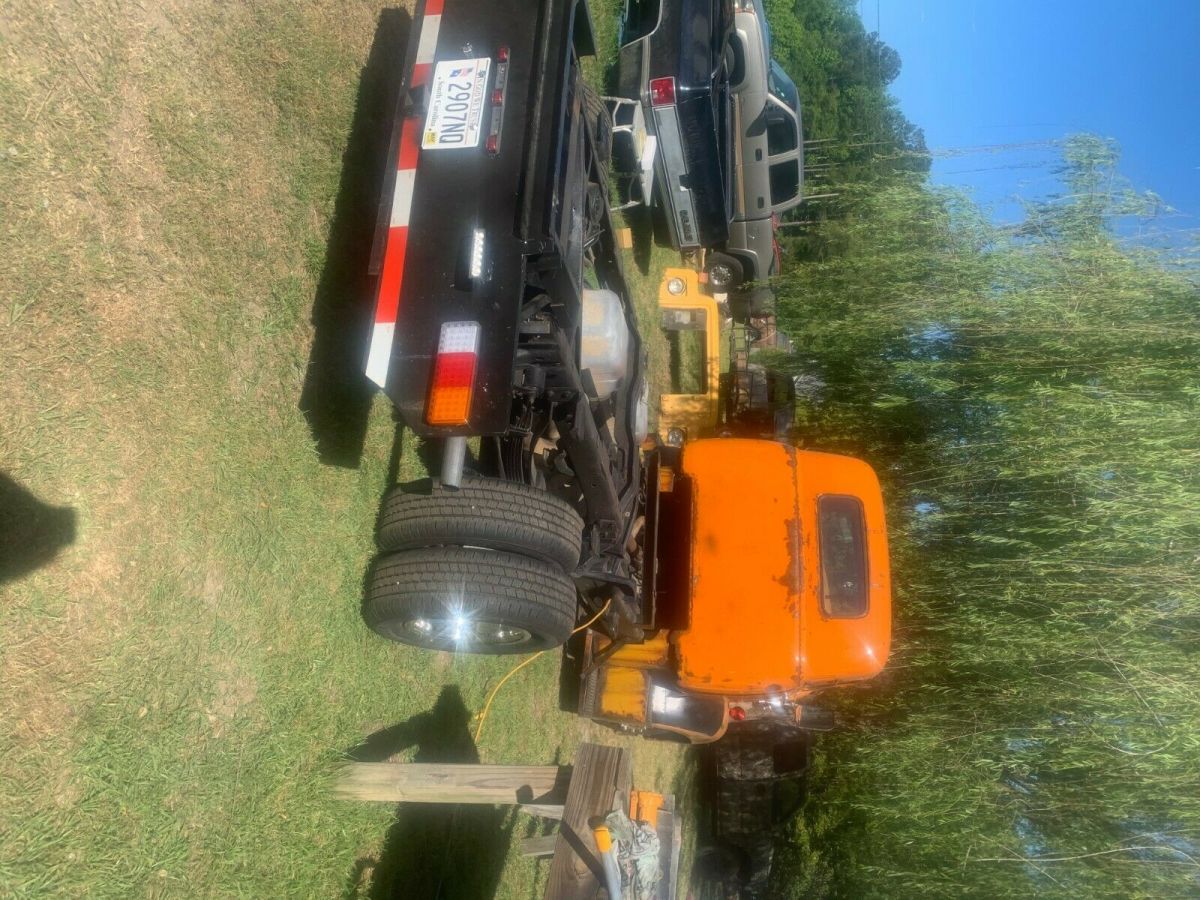 1950 Orange GMC Truck Cab & Chassis