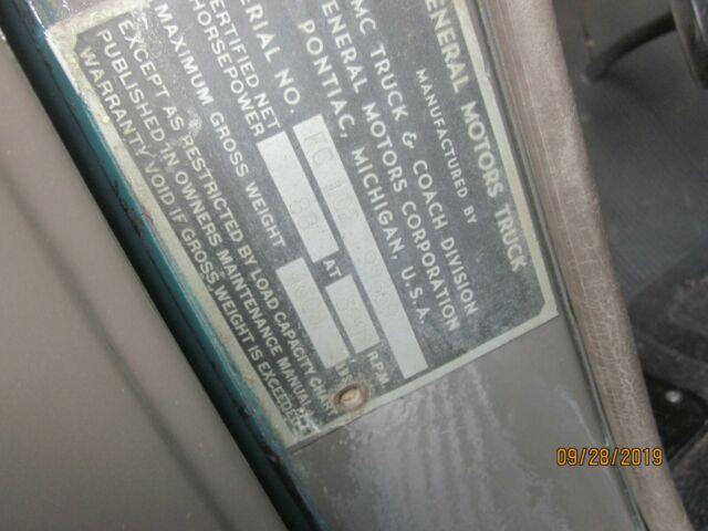 1950 Green GMC Truck Standard Cab Pickup