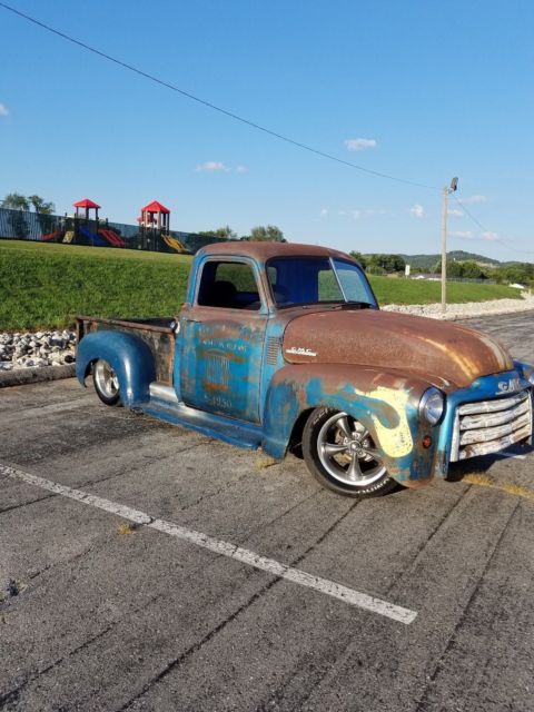 1950 Blue GMC C 100 Standard Cab Pickup