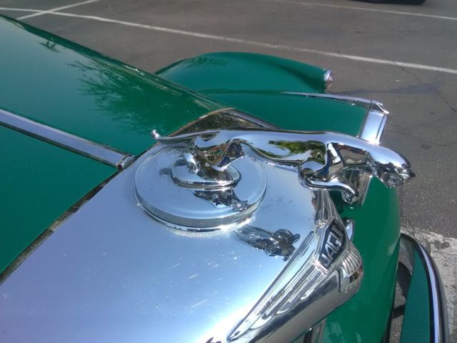 1950 Green Jaguar Mark V Sedan