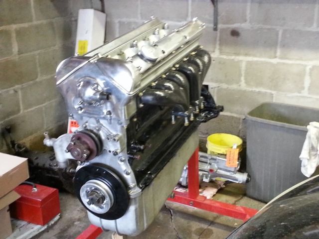 1950 White Jaguar XK U/K