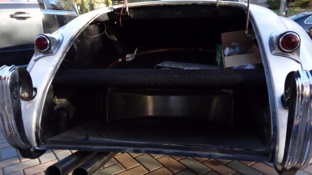 1950 White Jaguar XK U/K