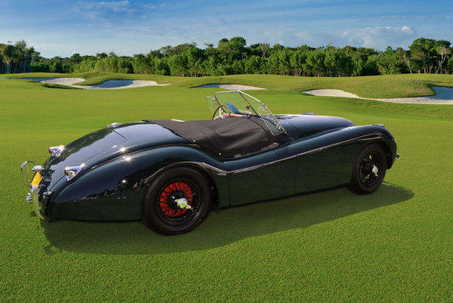 1950 Green Jaguar XK Convertible