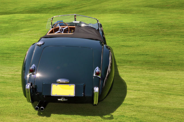 1950 Green Jaguar XK Convertible