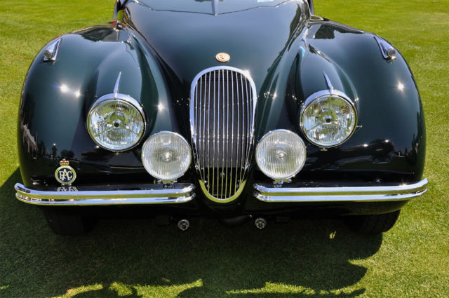 1950 Green Jaguar XK Convertible
