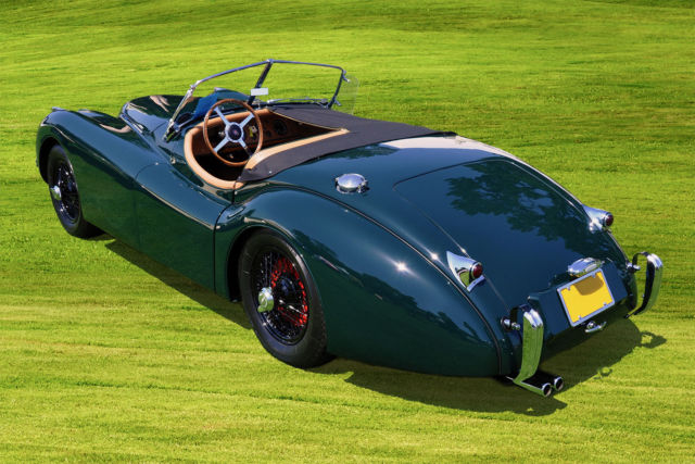 1950 Green Jaguar XK Convertible