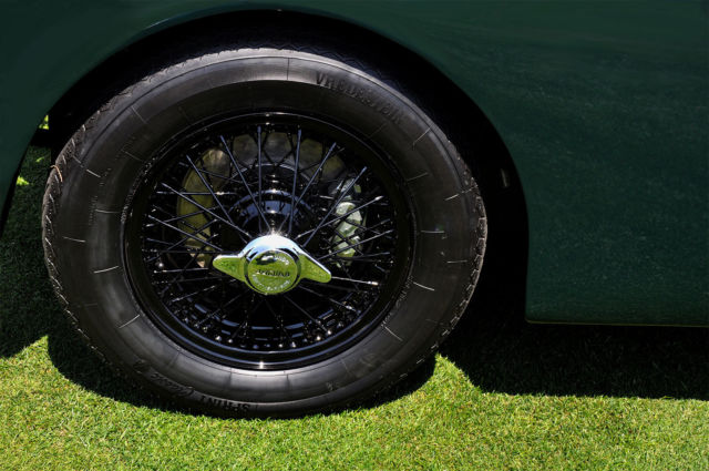 1950 Green Jaguar XK Convertible
