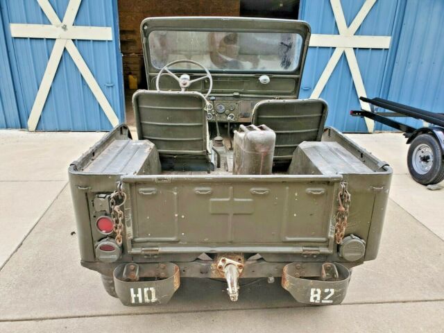 1950 Green Willys Jeep