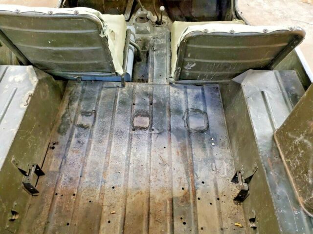 1950 Green Willys Jeep