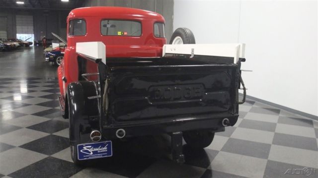 1950 Red Dodge B-Series Truck