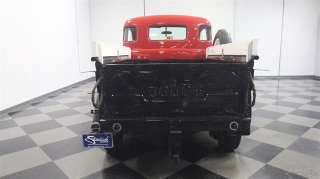 1950 Red Dodge B-Series Truck