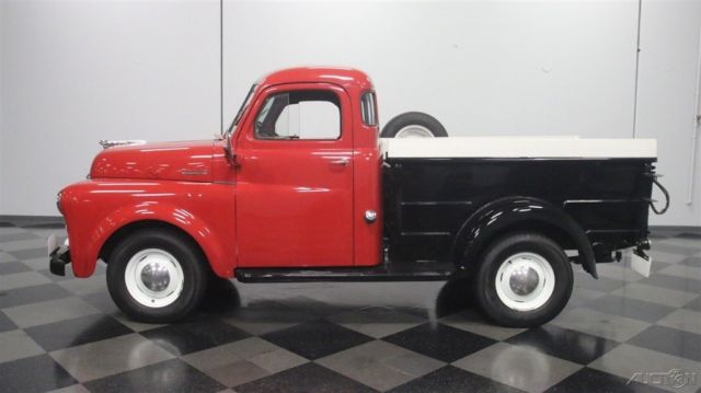 1950 Red Dodge B-Series Truck