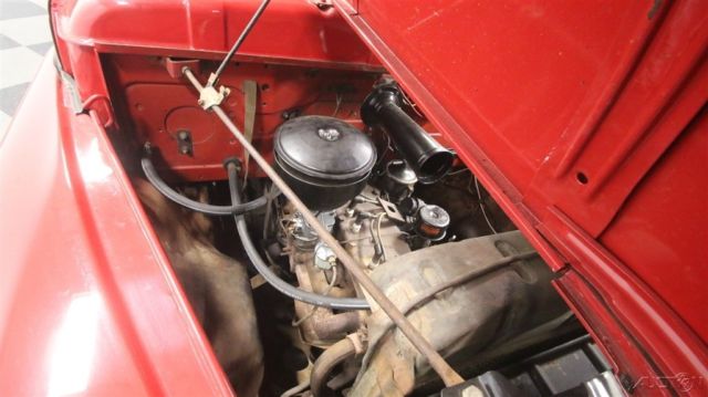 1950 Red Dodge B-Series Truck