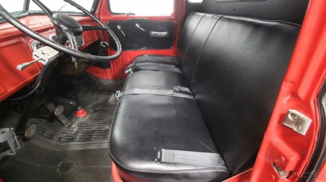 1950 Red Dodge B-Series Truck