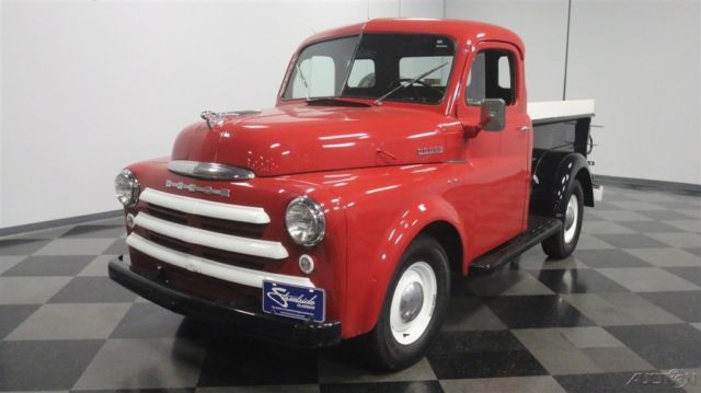1950 Red Dodge B-Series Truck