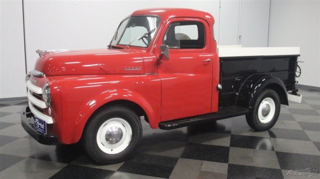 1950 Red Dodge B-Series Truck