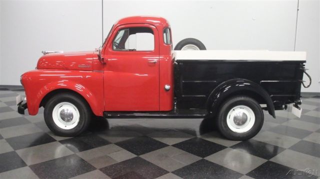1950 Red Dodge B-Series Truck