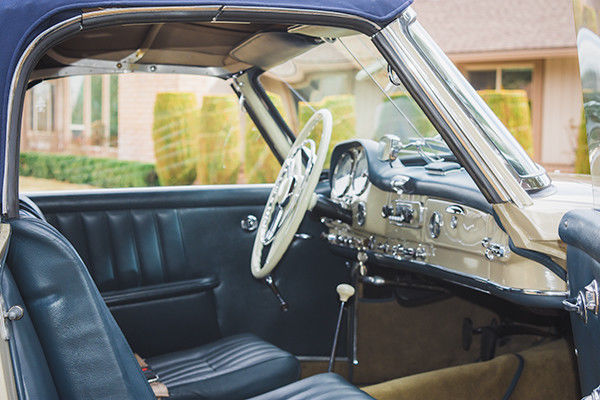 1960 Beige Mercedes-Benz 190-Series Convertible