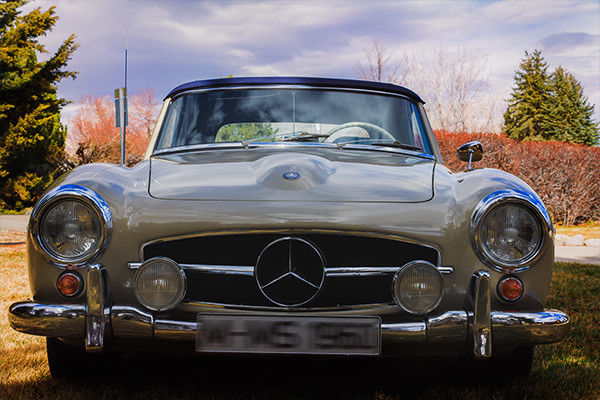 1960 Beige Mercedes-Benz 190-Series Convertible