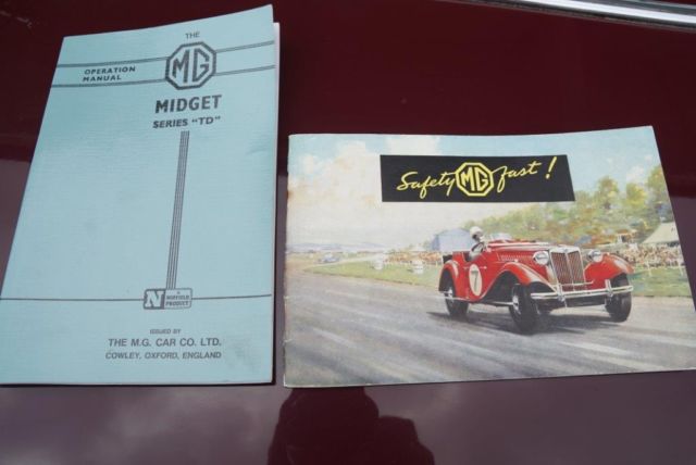 1950 MG T-Series U/K