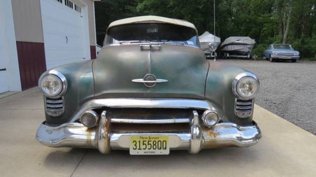 1950 Green Oldsmobile Eighty-Eight Sedan