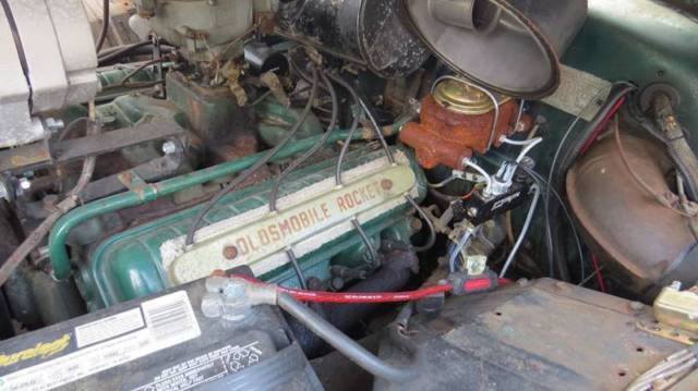 1950 Green Oldsmobile Eighty-Eight Sedan