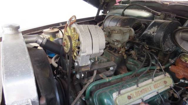 1950 Green Oldsmobile Eighty-Eight Sedan