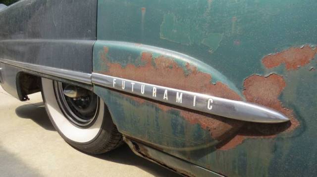 1950 Green Oldsmobile Eighty-Eight Sedan